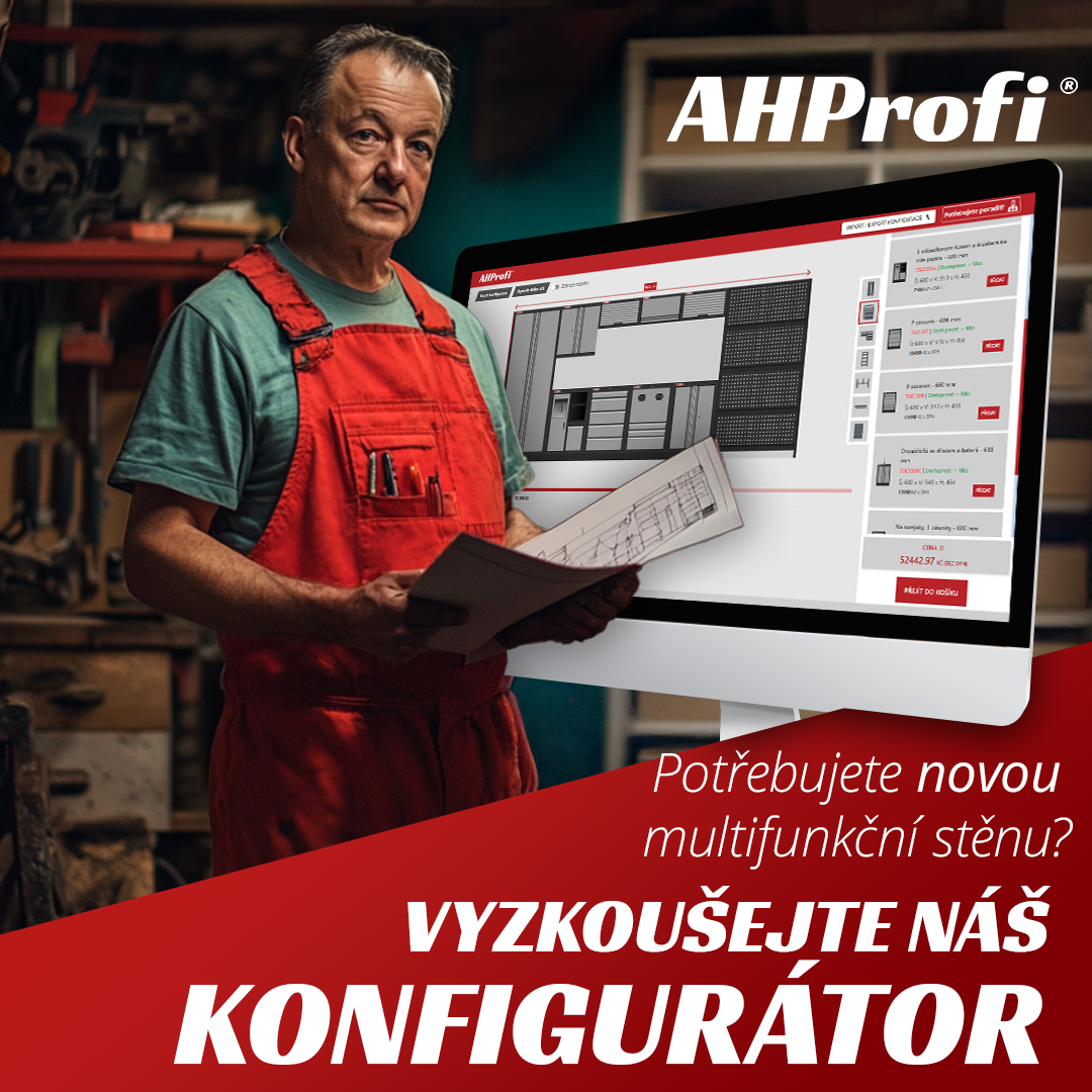 Konfigurátor dílenského nábytku AHProfi