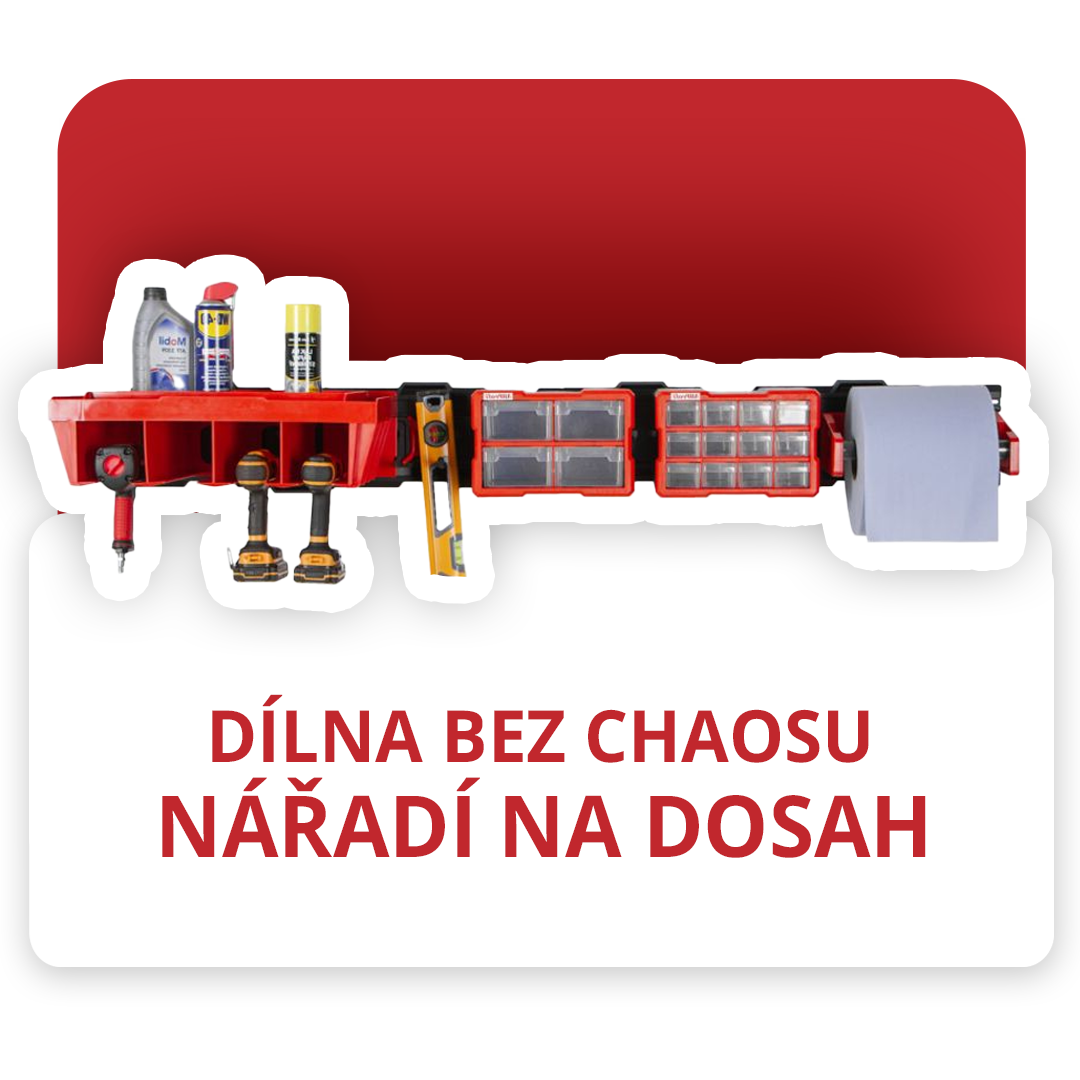 Závěsný systém do dílny