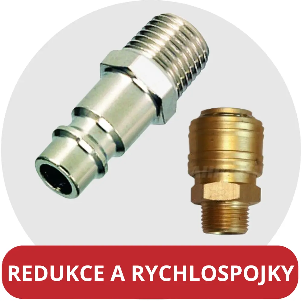 Redukce a rychlospojky pro pneumatické nářadí