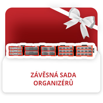 Závěsná sada organizérů, 7 ks